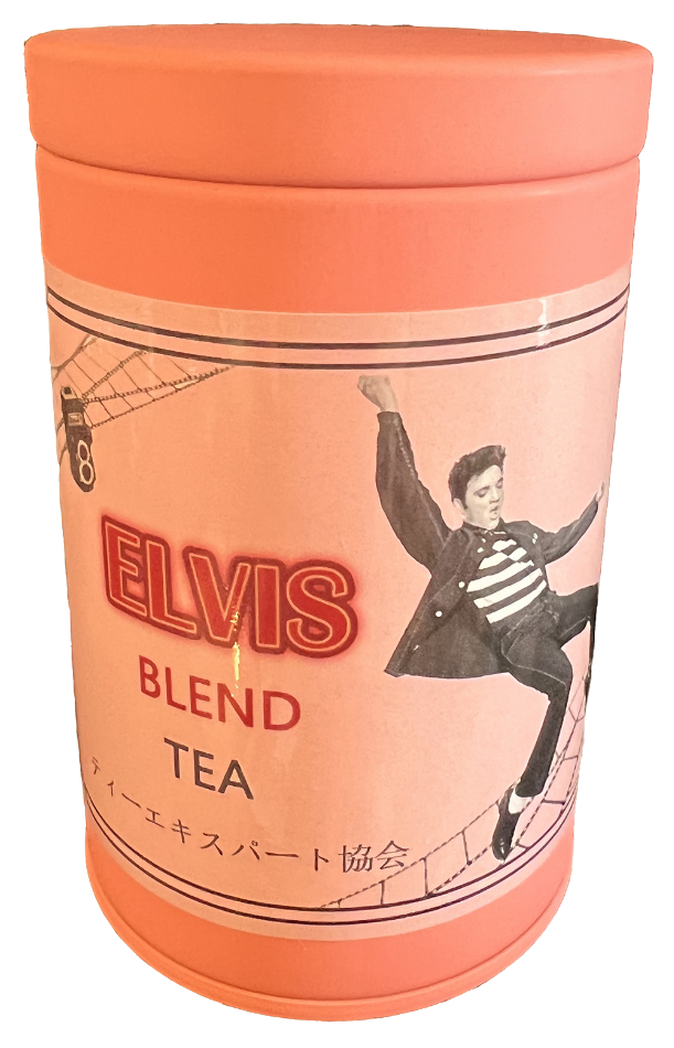 ティーエキスパート協会オリジナルブレンドティー　elvis presley　エルヴィス・プレスリーをイメージした芳醇な風味を持つ上質なインド産紅茶をベースに、3つの産地の紅茶を絶妙にブレンド