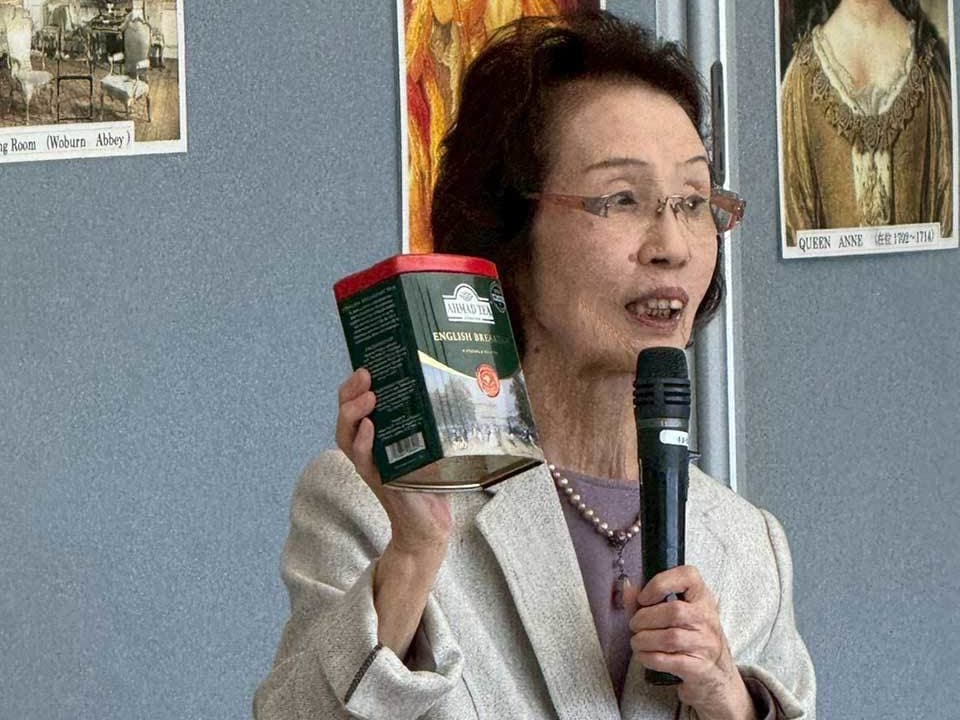 アフタヌーンティーのレクチャー